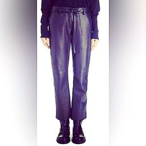 (SOLD)ANN DEMEULEMEESTER Leather Pants